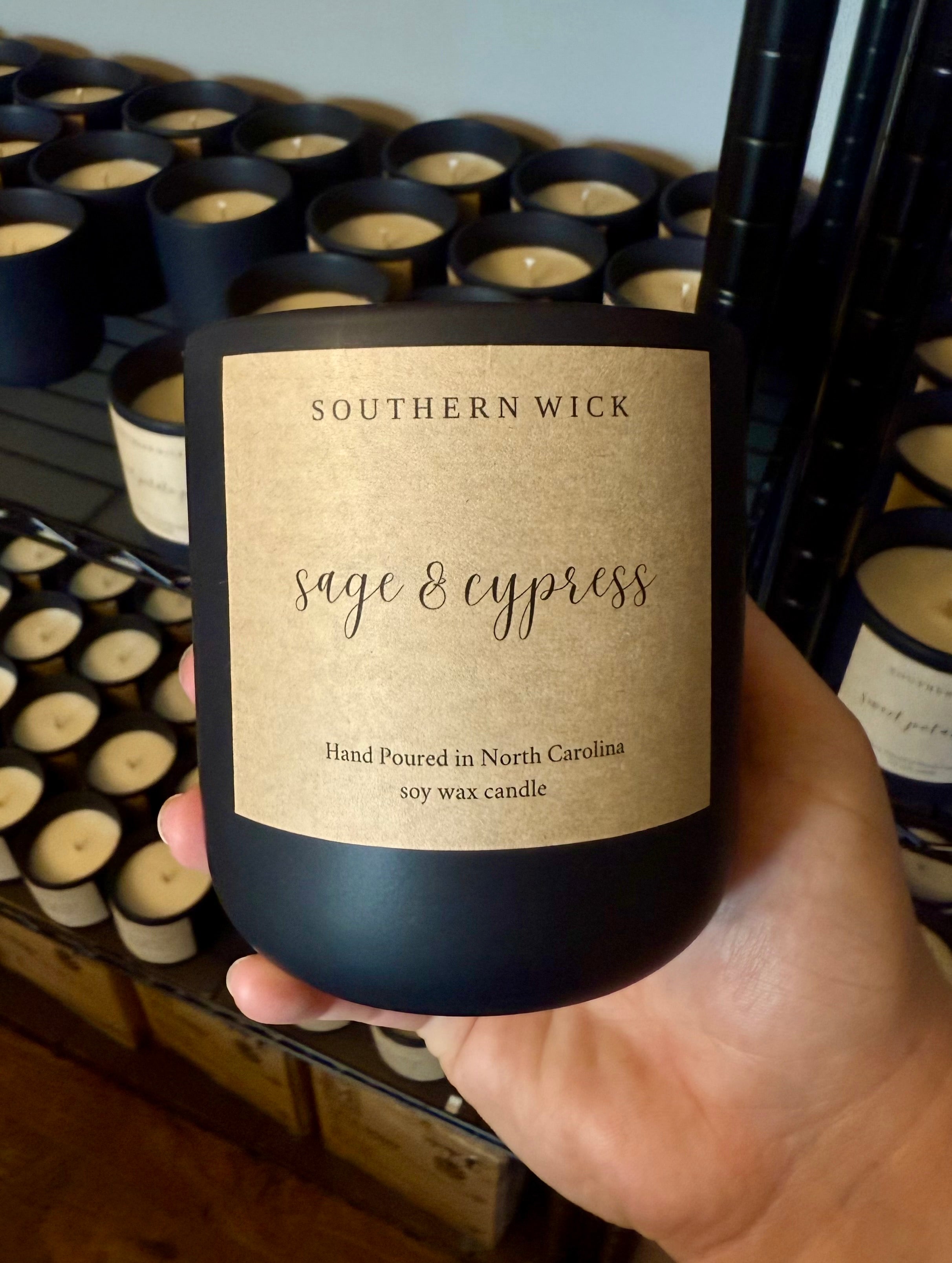 Sage & Cypress Candle