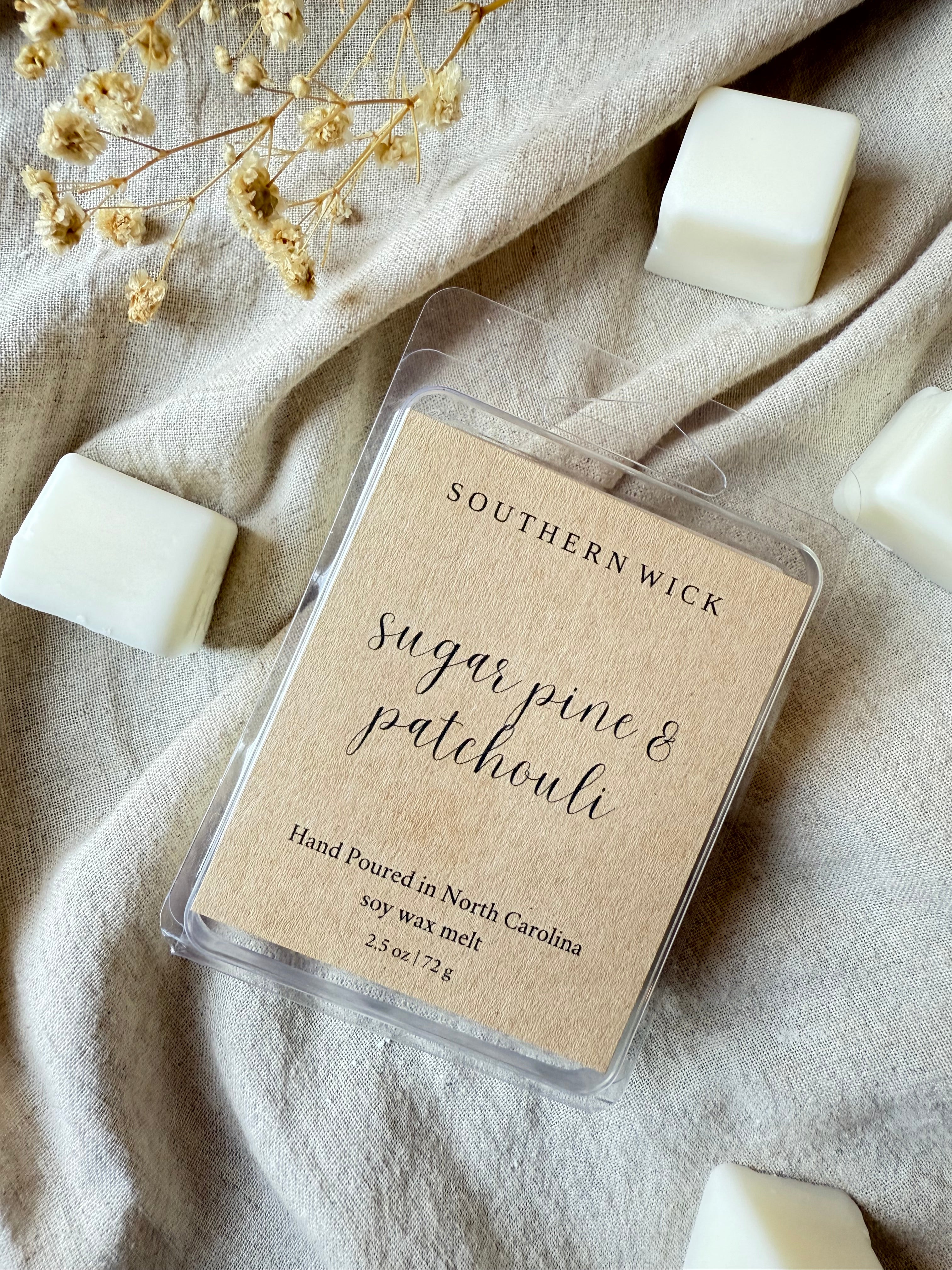 Sugar Pine & Patchouli Wax Melt